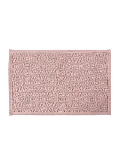 Buy Zara Bath Mat, Pink - 60X90 cm in UAE