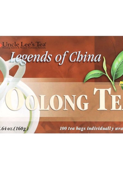 اشتري Legends of China Oolong Tea 100 Tea Bags 5.64 oz (160 g) في الامارات