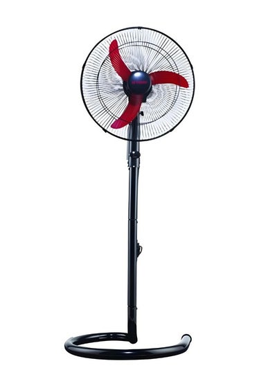 Buy Fresh Ghost stand fan, 20 inches, black/red in Egypt