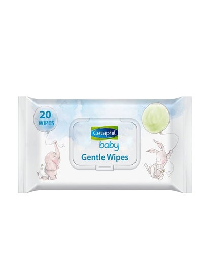 Buy Gentle Baby Wipes - 20 Wipes in UAE