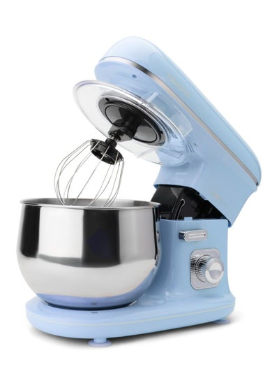 Buy KM 3711 Retro Kitchen Machine | 5L Mixer, 1100W, Blue | Perfect for Bread Making in UAE