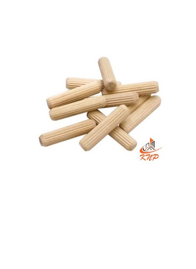 Buy Wooden Dowel Pin (Pack of 12) 8MMX40MM in UAE