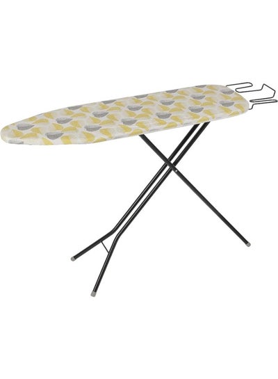Buy Royalford Mesh Top Ironing Board- RF12002 Heat Resistant Cotton Cover with Foam Pads and Adjustable Height Mechanism Foldable and Easy to Store in UAE