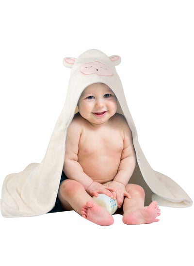 Buy Soft Bath Towel for Bathtub for Newborn,Microfiber Hooded Baby Towel Ultra Soft and Super Absorbent Bath Towel for Newborn, Infant,Toddler Girls and Boys 35in 35in in Saudi Arabia