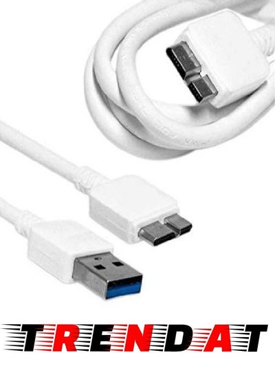اشتري Micro USB 3.0 Charging and Data Sync Cable for Samsung Galaxy Note 3 - N9005/N9000 في مصر
