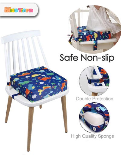 اشتري Toddler Booster Seat Cushion Portable Dismountable Thick Chair Increasing Cushion في الامارات