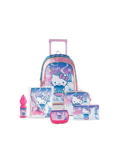 اشتري Sanrio Hello Kitty My Crystal Night 6In1 Trolley Box Set 16 في الامارات