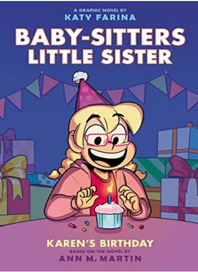 اشتري Karen'S Birthday: A Graphic Novel (Baby-Sitters Little Sister #6) في الامارات