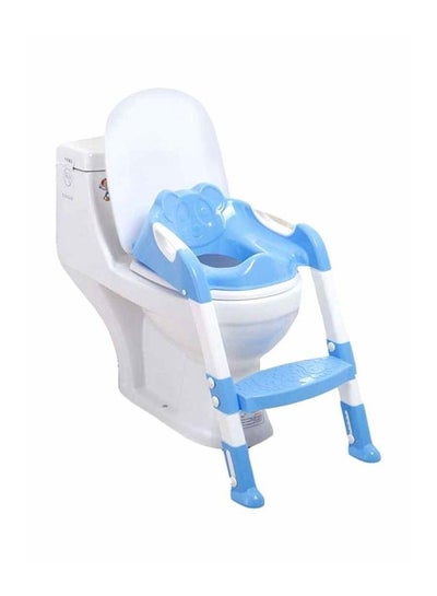 Buy Portable And Convenient Kids Toilet Seat Potty Chair With Adjustable Ladder in Saudi Arabia