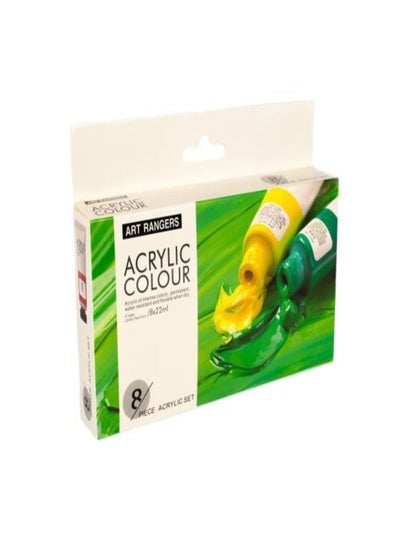 Buy Art Ranger ACRYLIC COLOUR SET 8 X 22 Ml in Egypt