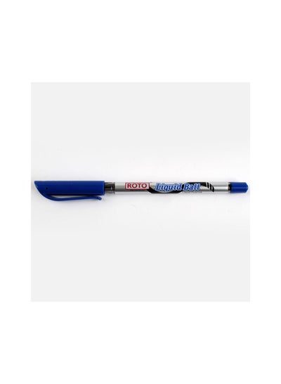 Pen Roto Liquid Roto Liquid Ballpoint pen 0.7 mm Blue (12 pens) price in Egypt | Noon ...