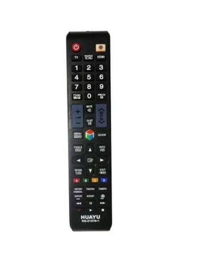 اشتري Replacement Remote Control For Samsung Smart Tv Black في الامارات