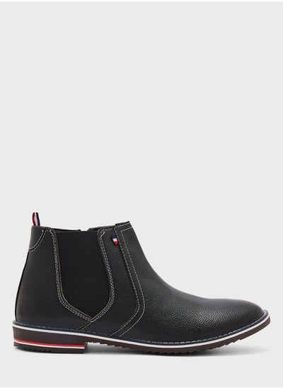 Buy Webbing Detail Chelsea Boots in UAE