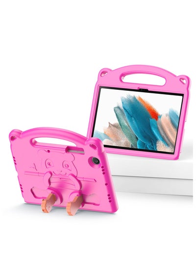 اشتري Kids Case for Samsung Galaxy TAB A8 Cover with Handle Stand with Pencil Holder iPad Mini Tablet Case Pink في السعودية