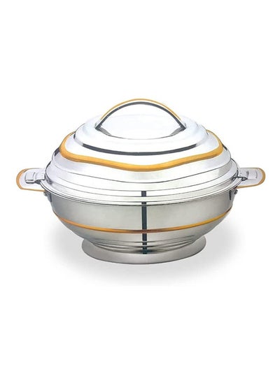 Buy Casserole Hotpot Stainless Steel Casserole Hotpot Basma 4000 ml in UAE