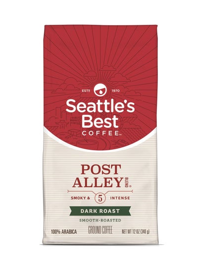 Buy Post Alley Blend Dark Roast Ground Coffee, 340g in UAE