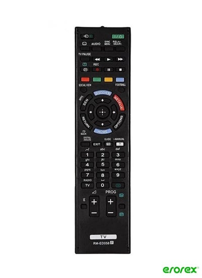 Buy Universal TV Remote Control For Sony Black in UAE