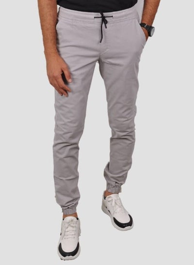 Buy Men's gabardine pants - Light Grey in Egypt