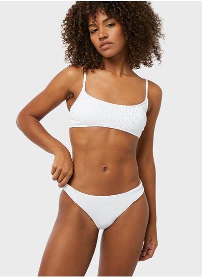 Buy Ruched Detail Bikini Bottom in UAE