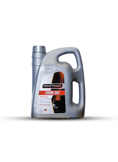 Buy Kraft Max Motor Oil 5000km 20w50 4L in Egypt