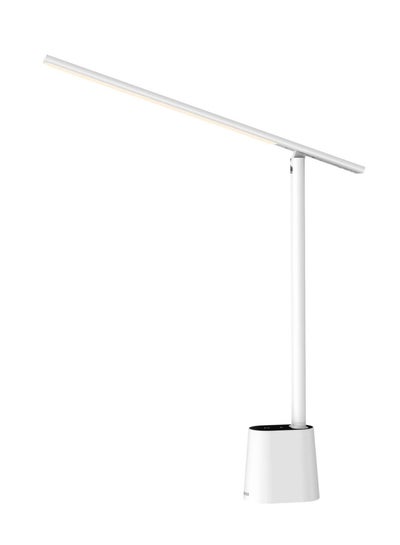Buy Baseus LED Desk Lamp Auto-Dimming Table Lamp Eye-Caring Smart Lamp Touch Control 47" Wide Illumination 250 Lumens 5W 3 Color Modes for Home Office, Living Room, Bedroom, Painting (White) in UAE