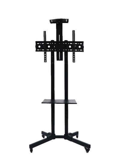 اشتري TV Floor Stand for 32 to 65 inch Flat Panel LED LCD Plasma Screens, Portable Display Height Adjustable Mount في الامارات