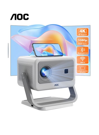 1100 ANSI & Built-in TV] Magcubic Portable Projector 1080P Native With Auto Focus, Auto Keystone Correction, WiFi & Bluetooth, Built-in Streaming TV Stick Support