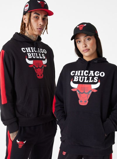 Buy Chicago Bulls Colour Block Oversized Hoodie in Saudi Arabia