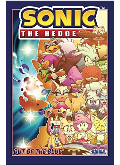 Buy Sonic The Hedgehog Volume 8 Out Of The Blue By Flynn, Ian - Thomas, Adam Bryce Paperback in UAE