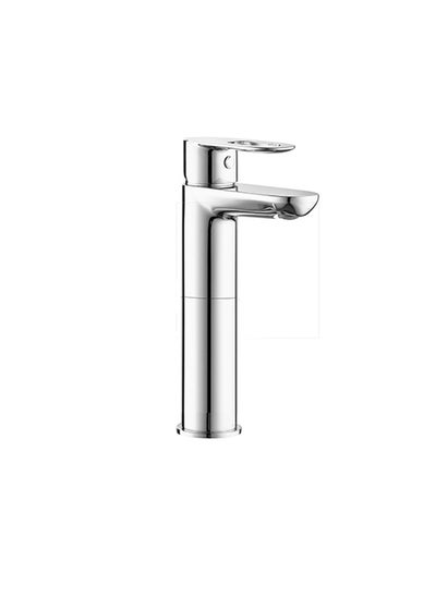 Buy Gawad Milo long single-handle basin mixer with chrome pressure plate MIL-0083 in Egypt