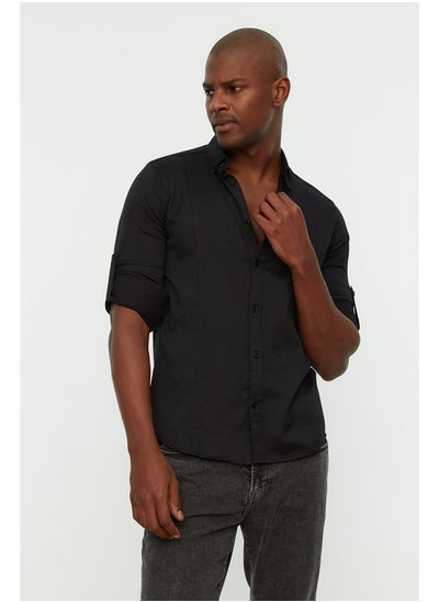 اشتري Man Shirt Black في مصر