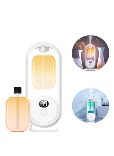 اشتري Digital display aromatherapy machine with LED light for automatic fragrance spraying, home hotel bathroom deodorization في الامارات