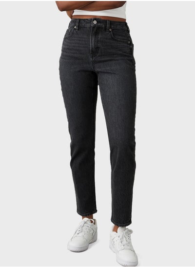 اشتري High Waist Mom Jeans في الامارات