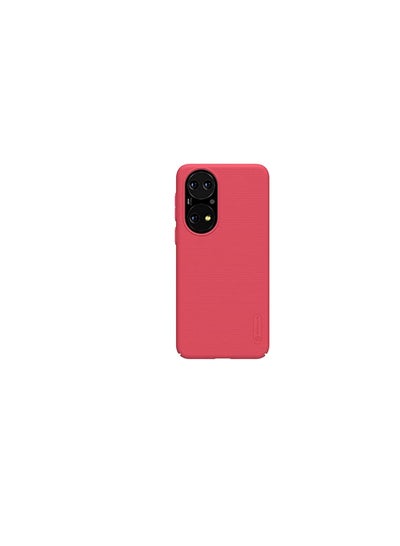 Buy Nillkin Super Frosted Shield Huawei P50/P50E-Bright Red in Egypt