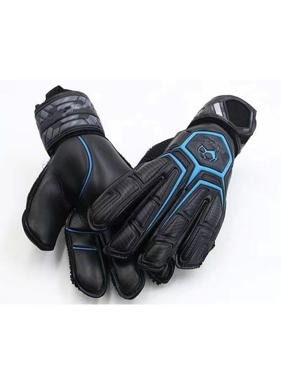 اشتري Sports Protective Equipment Latex Gloves Football Equipment Protective Finger Gloves Goalkeeper Gloves في الامارات