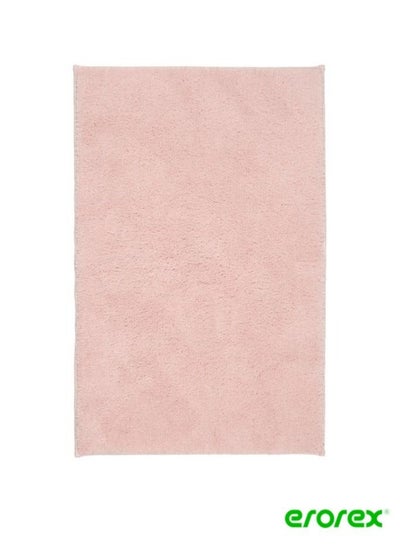 Buy Bath mat pale pink 50x80 cm in Saudi Arabia