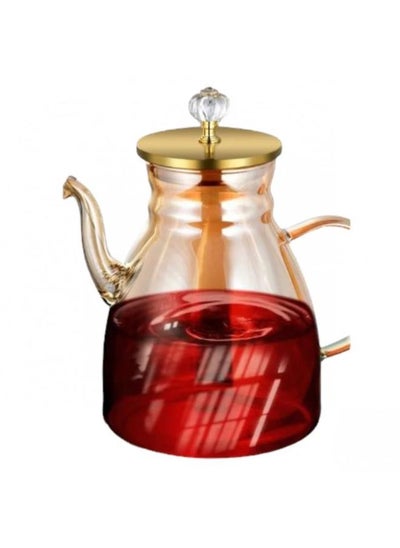 Buy Glass teapot with filter 550ML DLC-36300 in Saudi Arabia