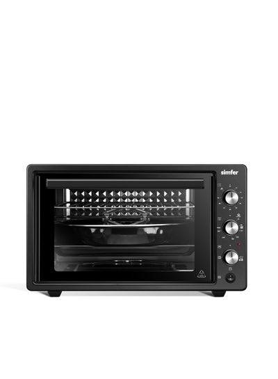 اشتري Oven with grill 42 liter single glass Electric4 function Black 1215145 في مصر