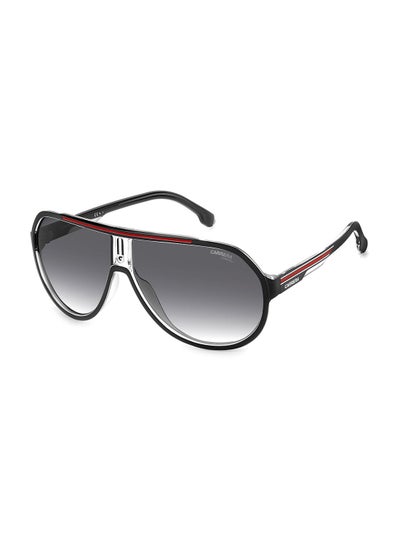 Buy Men's UV Protection Pilot Sunglasses - Carrera 1057/S Black/Red 64 - Lens Size: 64 Mm in Saudi Arabia