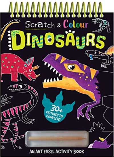 اشتري Scratch and Colour Dinosaurs في الامارات