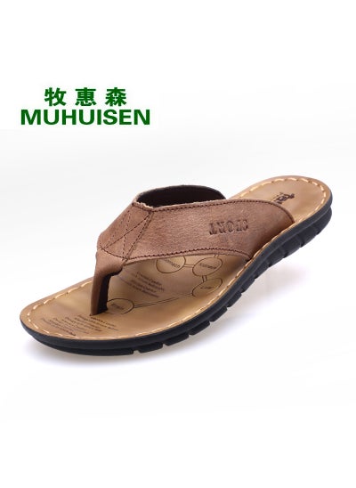 Buy 2024 Mens Summer Dual-Use SandalsSandals 731 Khaki Sandals 731 Khaki in Saudi Arabia