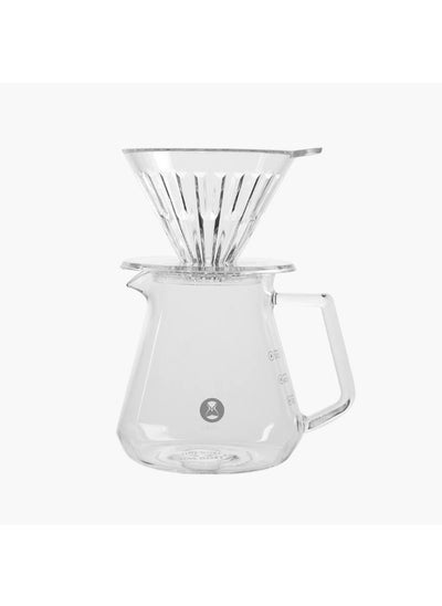 Buy Drip set v60, a coffee machine consisting of a funnel and a glass server in Saudi Arabia