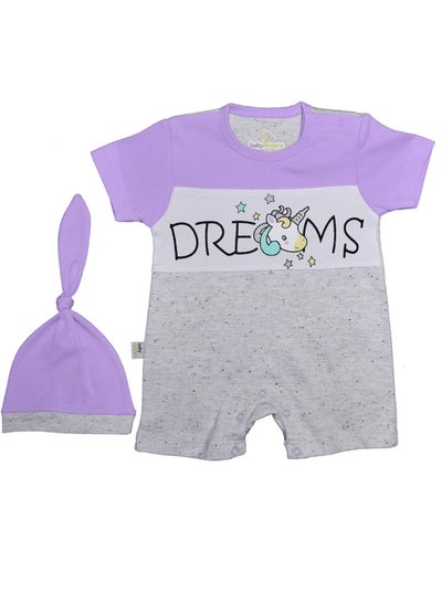 Buy Baby Playsuit with Block Colors in Egypt