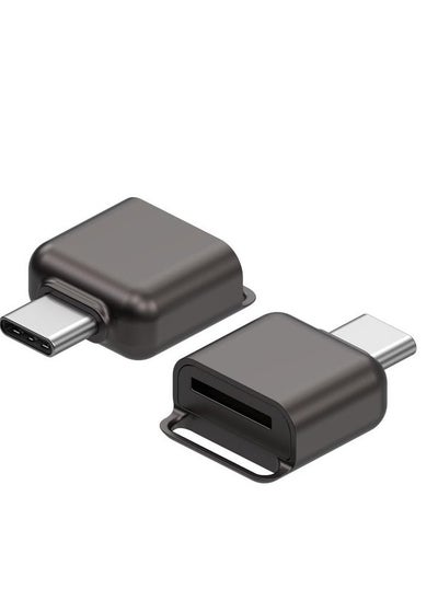 اشتري قارئ بطاقة SD USB C، قارئ بطاقة Micro SD، قارئ بطاقة ذاكرة من النوع C TF، محول بطاقة SD صغير إلى USB بطاقة ذاكرة OTG للكمبيوتر الشخصي، الكمبيوتر اللوحي، الكمبيوتر المحمول، MacBook، هاتف Samsung Galaxy Android المحمول في الامارات