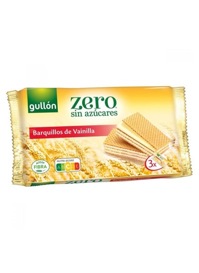 Buy GULLON BARQUILLOS VANILLA WAFERS SUGAR FREE in UAE