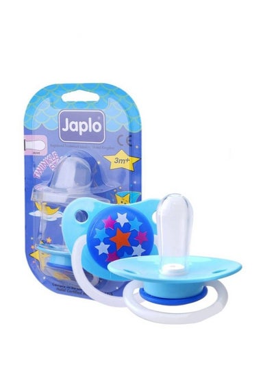 Buy Japlo Twinkle star olive +3M soother (Pacifier with cover & Glow In The Dark) in Egypt