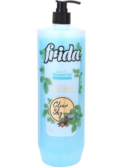 Buy Frida Bath & Shower Gel Clear Sky 1.2 L in Egypt