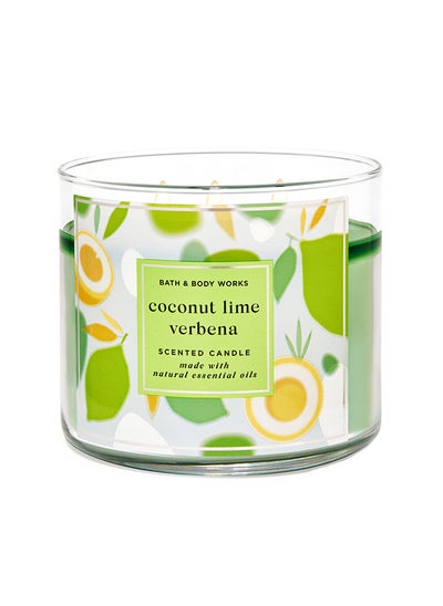 Buy Coconut Lime Verbena 3-Wick Candle in Saudi Arabia