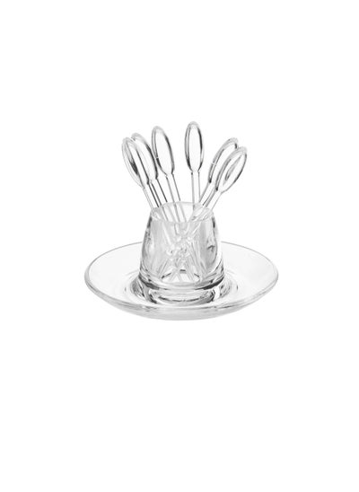 Buy Clear acrylic date fork holder in Saudi Arabia