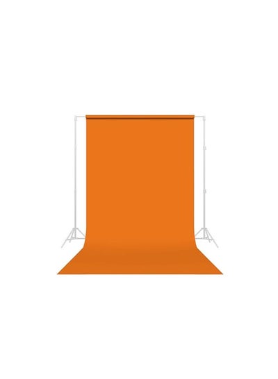 Buy Photography Paper Chroma Background Color (Orange35) 11×3m: Add a splash of energy to your compositions with this vibrant orange backdrop, enhancing vibrancy and visual interest. in Egypt